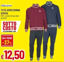 Famila Tuta uomo/donna GIVOVA offerta