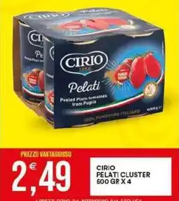 Vantaggio Cash&Carry Cirio pelati cluster offerta