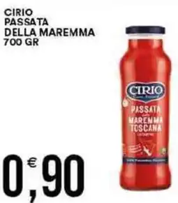 Vantaggio Cash&Carry Cirio passata della maremma offerta