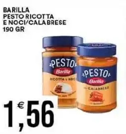 Vantaggio Cash&Carry Barilla pesto ricotta e noci/calabrese offerta