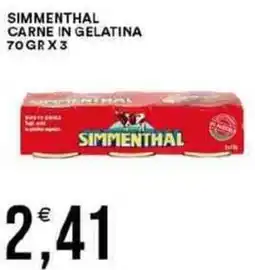 Vantaggio Cash&Carry Simmenthal carne in gelatina offerta