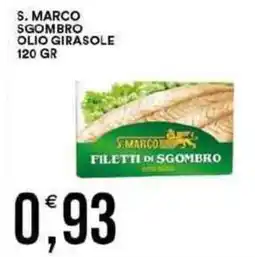 Vantaggio Cash&Carry S. marco sgombro olio girasole offerta