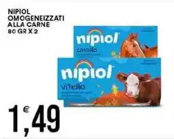 Vantaggio Cash&Carry Nipiol omogeneizzati alla carne offerta