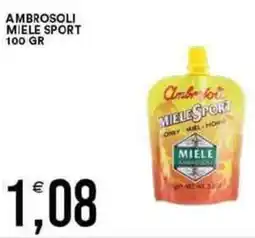 Vantaggio Cash&Carry Ambrosoli miele sport offerta
