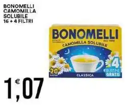 Vantaggio Cash&Carry Bonomelli camomilla solubile 16 +4 filtri offerta