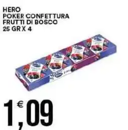 Vantaggio Cash&Carry Hero poker confettura frutti di bosco offerta