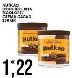 Vantaggio Cash&Carry Nutkao bicchiere rita bicolore/ crema cacao offerta