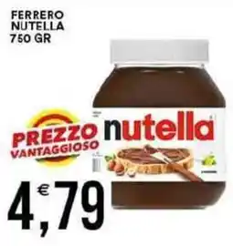 Vantaggio Cash&Carry Ferrero nutella offerta