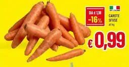 Famila Carote sfuse offerta