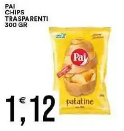 Vantaggio Cash&Carry Pai chips trasparenti offerta