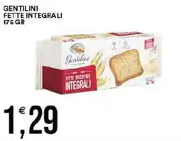 Vantaggio Cash&Carry Gentilini fette integrali offerta