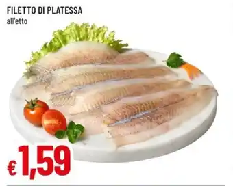 Famila Filetto di platessa offerta