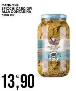 Vantaggio Cash&Carry Cannone spicchi carciofi alla contadina offerta
