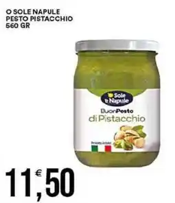 Vantaggio Cash&Carry O sole napule pesto pistacchio offerta