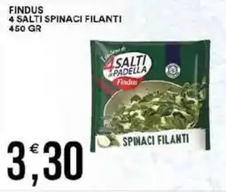 Vantaggio Cash&Carry Findus 4 salti spinaci filanti offerta