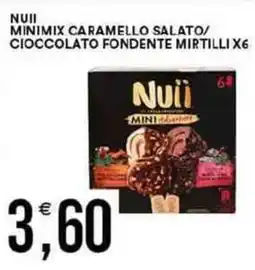 Vantaggio Cash&Carry Nuii minimix caramello salato/ cioccolato fondente mirtilli x6 offerta