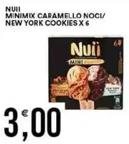 Vantaggio Cash&Carry Nuii minimix caramello noci/ new york cookies x 6 offerta