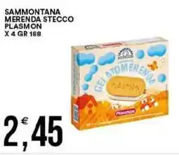 Vantaggio Cash&Carry Sammontana merenda stecco plasmon x4 offerta