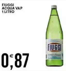 Vantaggio Cash&Carry Fiuggi acqua VAP offerta