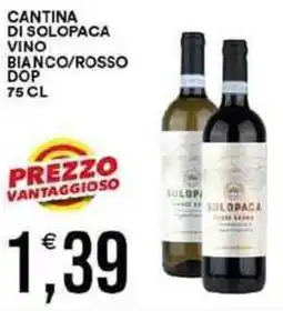 Vantaggio Cash&Carry Cantina di solopaca vino bianco/rosso DOP offerta