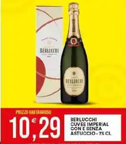 Vantaggio Cash&Carry Berlucchi cuvee imperial con e senza astuccio offerta