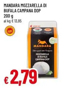 Famila Mandara mozzarella di bufala campana dop offerta