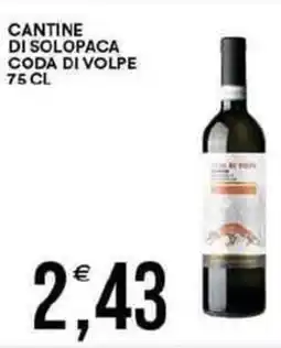 Vantaggio Cash&Carry Cantine di solopaca coda di volpe offerta