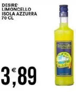 Vantaggio Cash&Carry Desire limoncello isola azzurra offerta