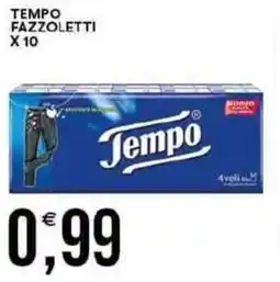 Vantaggio Cash&Carry Tempo fazzoletti x 10 offerta
