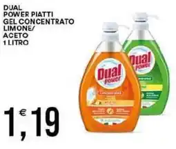 Vantaggio Cash&Carry Dual power piatti gel concentrato limone/ aceto offerta
