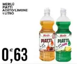 Vantaggio Cash&Carry Merilu piatti aceto/limone offerta