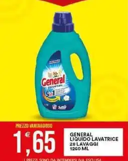 Vantaggio Cash&Carry General liquido lavatrice offerta