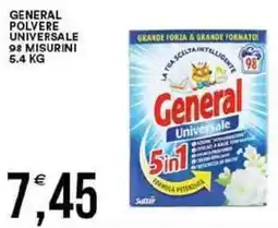 Vantaggio Cash&Carry General polvere universale 98 misurini offerta