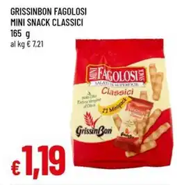 Famila Grissinbon fagolosi mini snack classici offerta