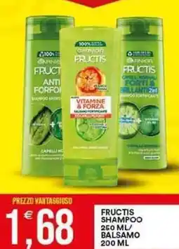 Vantaggio Cash&Carry FRUCTIS shampoo balsamo offerta