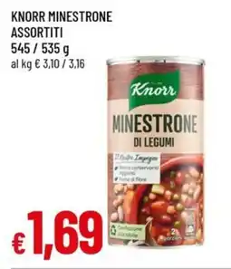 Famila Knorr minestrone assortiti offerta