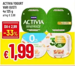 Famila Activia yogurt vari gusti offerta