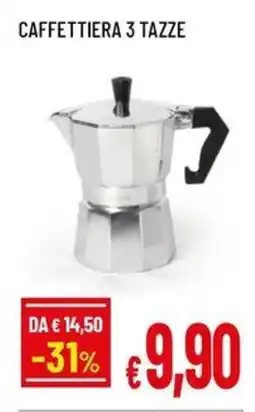 Famila Caffettiera 3 tazze offerta