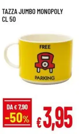 Famila Tazza jumbo monopoly offerta