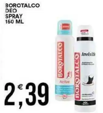 Vantaggio Cash&Carry BOROTALCO Deo spray offerta