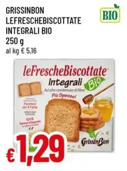 Famila Grissinbon lefreschebiscottate integrali bio offerta
