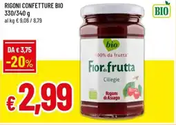 Famila Rigoni confetture bio offerta