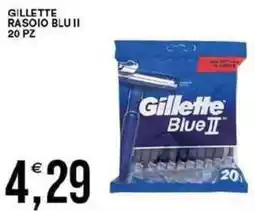 Vantaggio Cash&Carry GILLETTE rasoio blu ii 20 pz offerta