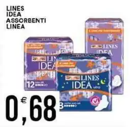 Vantaggio Cash&Carry LINES IDEA assorbenti linea offerta