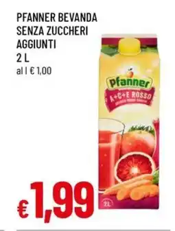 Famila Pfanner bevanda senza zuccheri aggiunti offerta