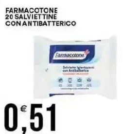 Vantaggio Cash&Carry FARMACOTONE 20 salviettine con antibatterico offerta