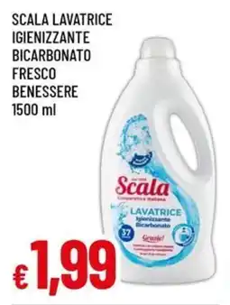 Famila Scala lavatrice igienizzante bicarbonato fresco benessere offerta