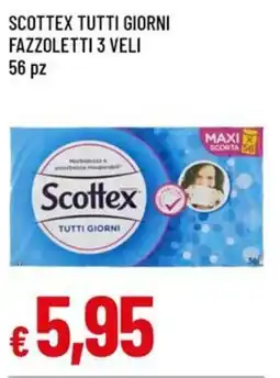 Famila Scottex tutti giorni fazzoletti 3 veli offerta
