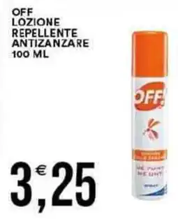 Vantaggio Cash&Carry OFF lozione Repellente antizanzare offerta