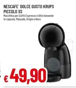 Famila Nescafe dolce gusto krups piccolo xs offerta